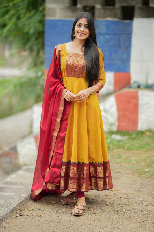 Meenakshi Edition (Mustard Yellow)