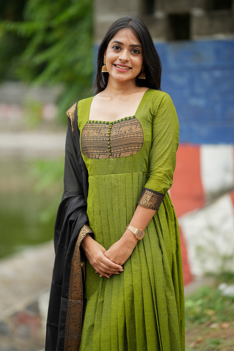 Meenakshi Edition (Parrot Green)