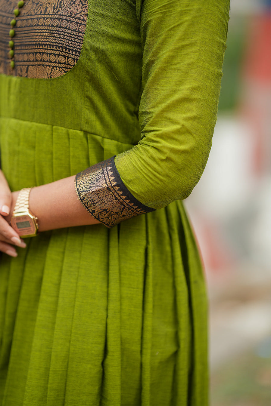 Meenakshi Edition (Parrot Green)